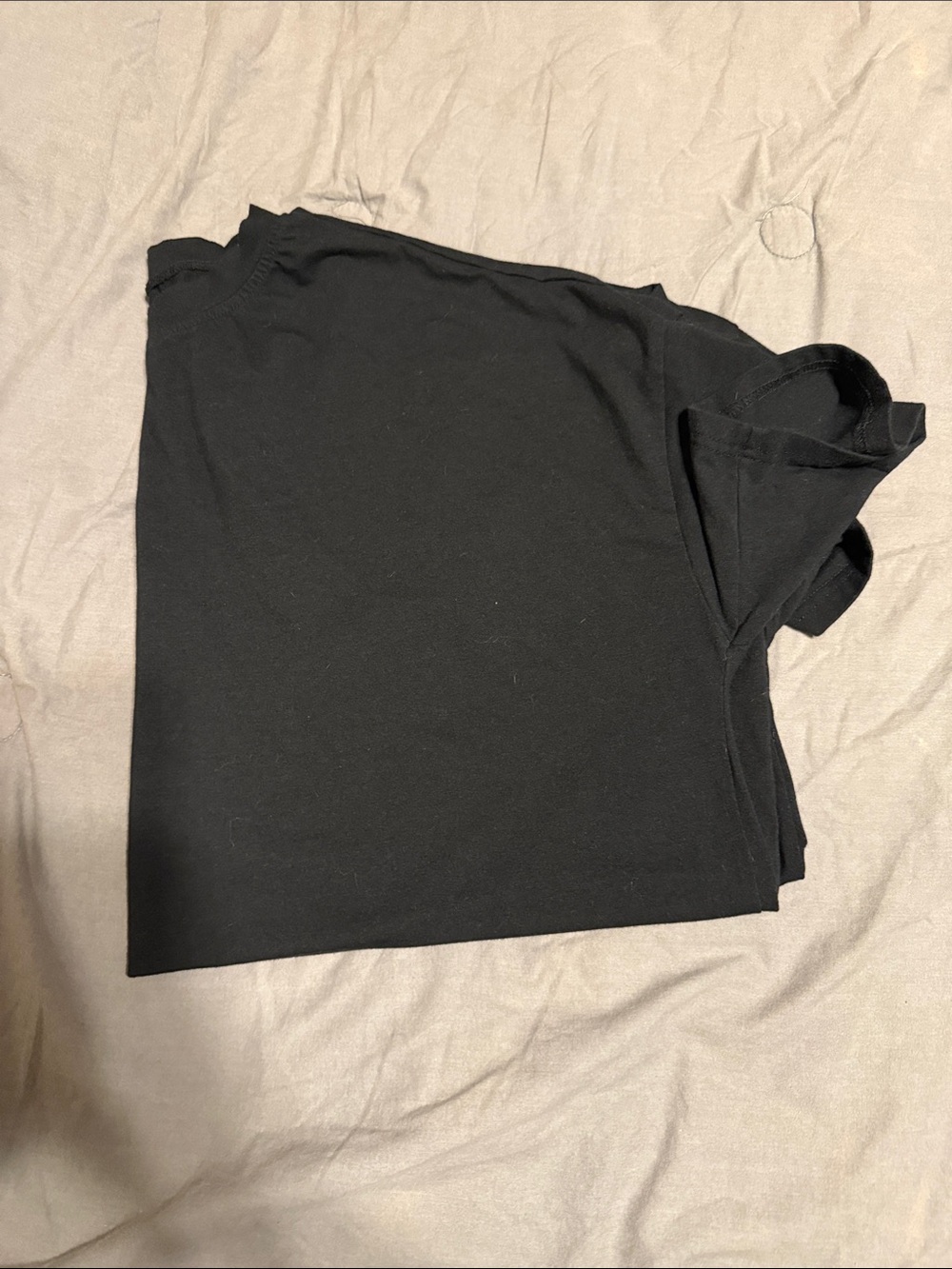 Old Navy Black Short Sleeve Tee - Crew Neck